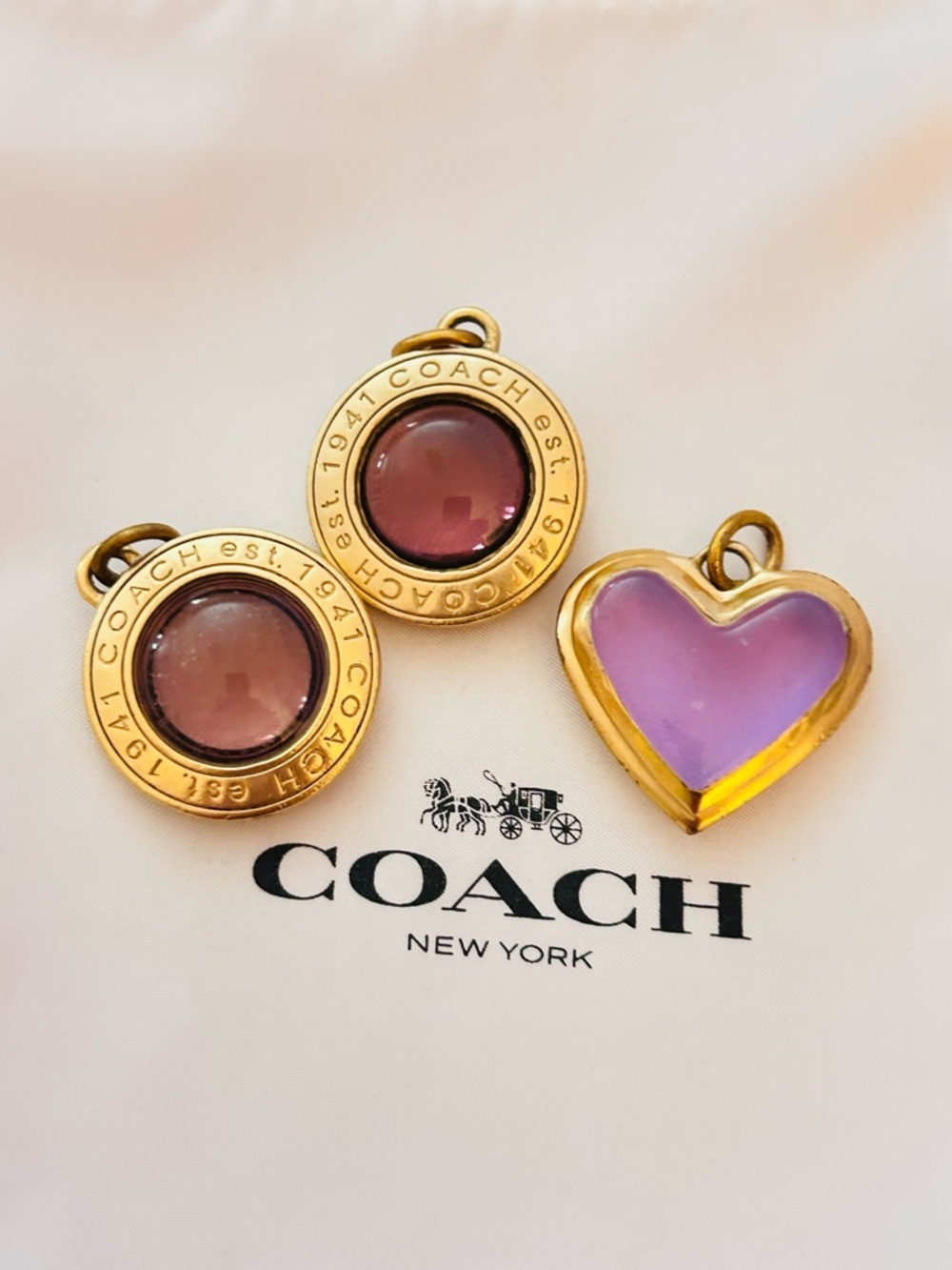 Coach Y2K 1941 Charms/ bracelet/ Necklace/ Keychain/ Bag Charm - Picture 10 of 15
